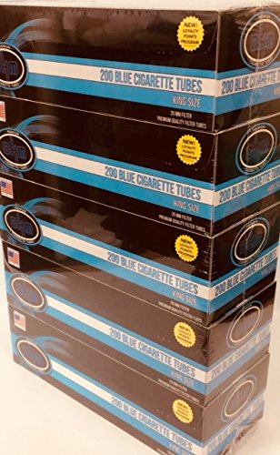 Ohm Blue King Size Cigarette Tubes 200 Count Per Box Online Sale