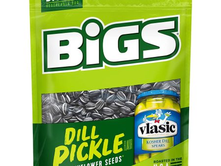 BIGS Vlasic Dill Pickle Sunflower Seeds, 5.35-Ounce Bag Online Sale