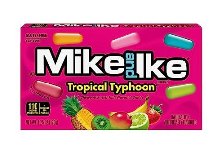 Mike and Ike Candy, Tropical Typhoon, 4.25oz Theater Box, Pack of 12 Online Hot Sale