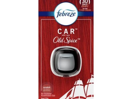 Febreze Auto Air Freshener Vent Clip for Car - Old Spice Scented (Old Spice Original, 8 Vent Clips) Online Sale