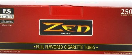 Zen King Size Full Flaor Cigarette Tubes 250 Count Per Box Online Hot Sale