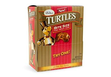 Turtles Original Bite Size Caramel Nut Clusters - 60ct Brown Supply