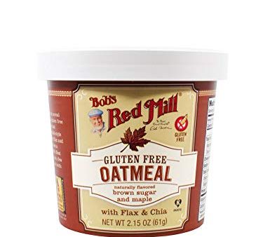 Bobs Red Mill, Oatmeal, Maple Brown Sugar, 2.15 Oz For Sale