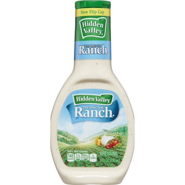 Hidden Valley Ranch Dressing 8 oz, 12 per case Online now