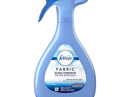 Febreze Air Freshener, Extra Strength Fabric Refresher Air Freshener, 16.9-Ounce on Sale