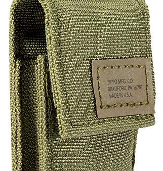 Zippo Tactical OD Green Lighter Pouch - Secure & Rugged For Discount