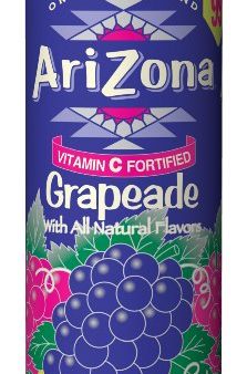 Arizona Grapeade, 23-Ounces (Pack Of 24) Online now