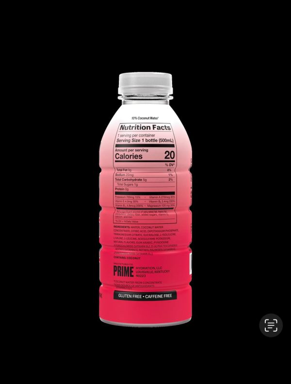 Prime Hydration Cherry Freeze Flavor Drink (12 Pack) Online