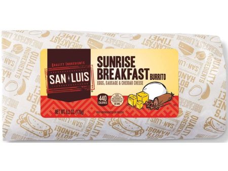 Deli Express Sunrise Breakfast Burrito, 6.2 Ounce (Pack of 12) Discount