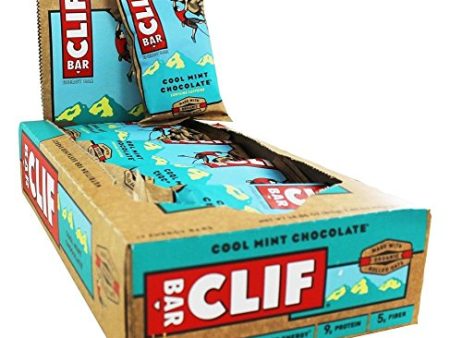 Clif Bar Energy Bar - Cool Mint Chocolate 12 Bar(S) Supply