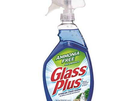 Glass Plus Glass Cleaner, 32 fl oz Bottle, Multi-Surface Glass Cleaner Online Sale