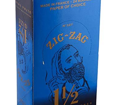 Zig Zag Ultra Thin 1 1 2  32 Leaves Unflavored Pack of 24 For Cheap