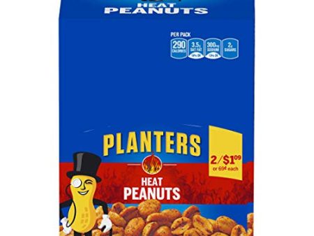 Planters Heat Peanuts (1.75 oz Packets, Pack of 18) Supply