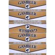 Gambler Light King Size Cigarette Tubes 200 Count Per Box (Pack of 5) Fashion