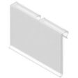 100 PACK SOUTHERN IMPERIAL INC RUS-2-SQTP LABEL HOLDER 2IN X 1.25IN Hot on Sale