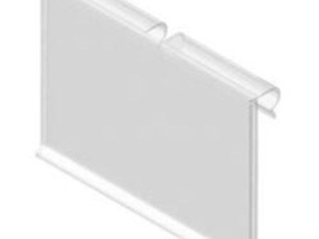 100 PACK SOUTHERN IMPERIAL INC RUS-2-SQTP LABEL HOLDER 2IN X 1.25IN Hot on Sale