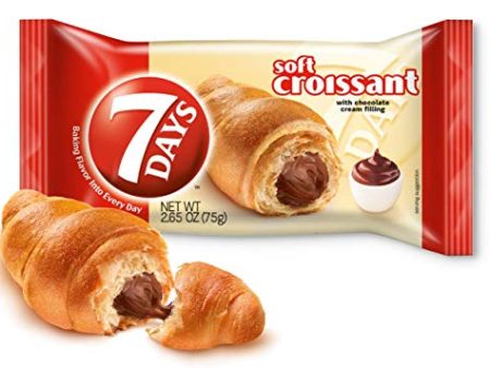 7Days Soft Croissant, Chocolate Filling 6 Count For Cheap