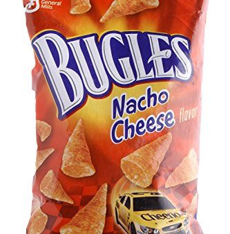 Bugles Corn Snack, Nacho Cheese, 7.5 Ounce Bag on Sale