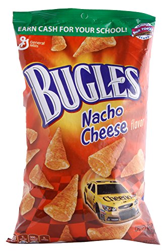 Bugles Corn Snack, Nacho Cheese, 7.5 Ounce Bag on Sale