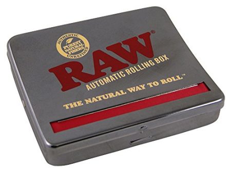 Raw Natural Unrefined Rolling Papers Automatic Rolling Box 110mm King Size Discount