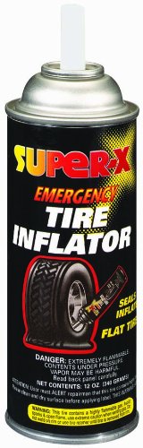 Super-X 659 Emergency Tire Inflator - Tip Applicator - 12-Ounce Aerosol Can Discount