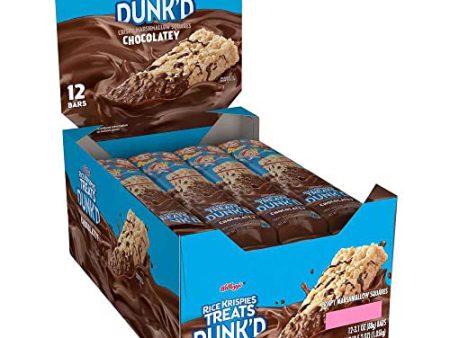 Rice Krispies Treats Dunk d - 3.1oz Bars - 12 Count (Chocolatey) Online