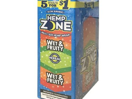 Hemp Zone Cigar Wraps (Wet & Fruity) Supply