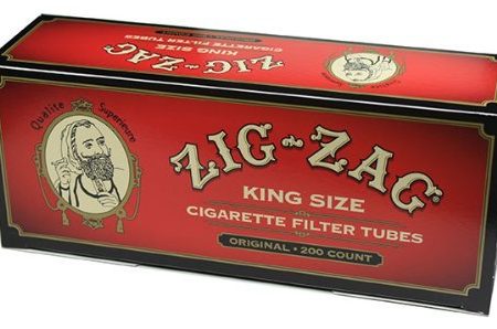 ZIG ZAG TUBE REG King 200 Count - 5 Boxes Supply