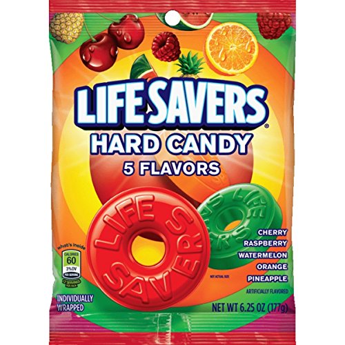 Lifesavers 5 Flavors Hard Candy Bag, 6.25 ounce For Cheap