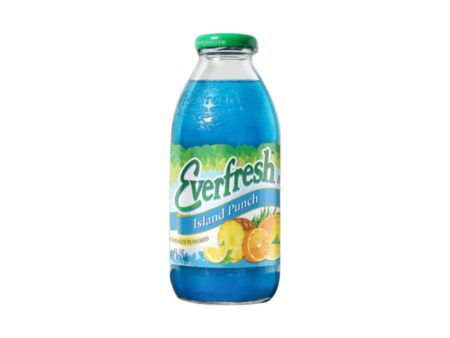 Everfresh Island Punch Glass Bottle 16 fl oz (Pack of 12) Online Hot Sale