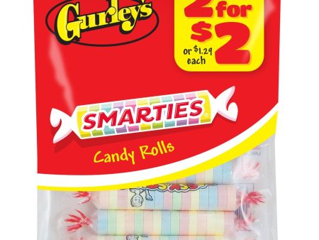 Gurley s Smarties, Classic Multi-Flavored Sugar Candy Rolls (Pack of 12) Online Hot Sale