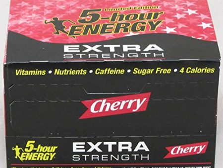 5-Hour Energy Extra Strength Cherry (12) Online Sale