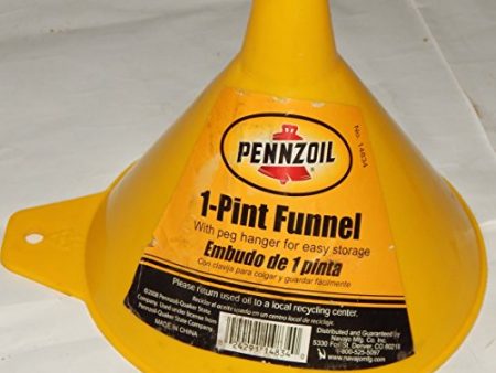 Pennzoil 14834 1 Pint Funnel For Sale