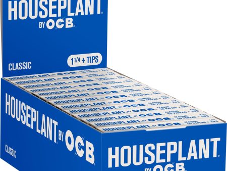 Houseplant® by OCB® Classic 1 1 4 Rolling Papers + Tips For Discount