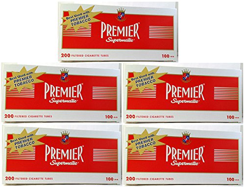 Premier Full Flaor 100mm Cigarette Tubes 200 Count Per Box Supply