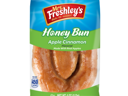 Mrs. Freshley s Honey Bun Apple Cinnamon 4 Oz (Pack of 9) Online