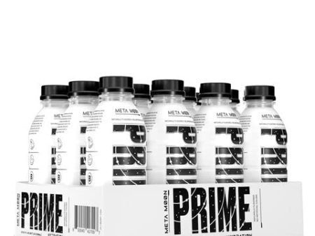 Prime Hydration with BCAA Blend for Muscle Recovery Limited Edition Flavor - Meta Moon (12 Drinks, 16.9 Fl Oz. Each) Online Sale