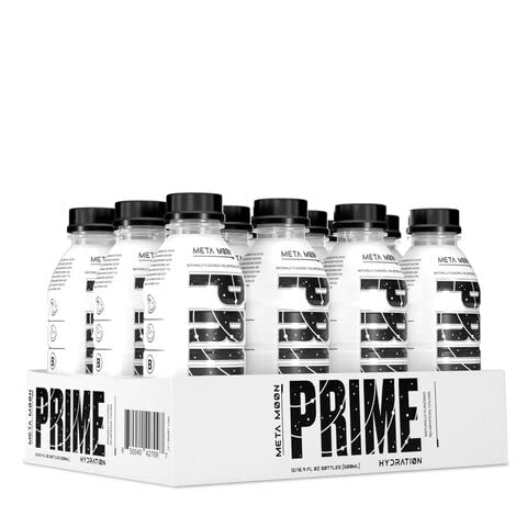 Prime Hydration with BCAA Blend for Muscle Recovery Limited Edition Flavor - Meta Moon (12 Drinks, 16.9 Fl Oz. Each) Online Sale