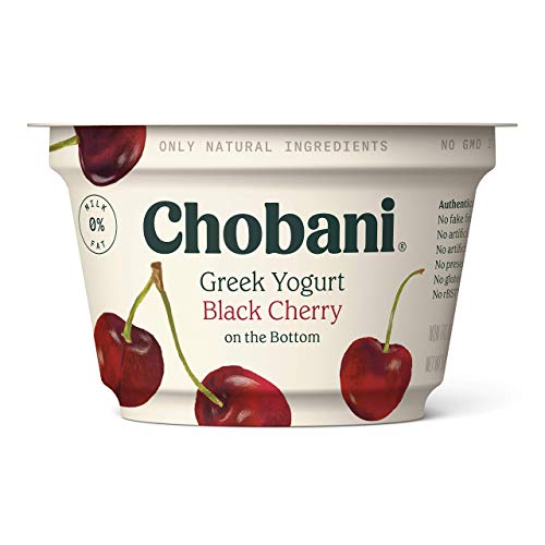 Chobani, Black Cherry Non Fat Yogurt, 5.3 Ounce Hot on Sale