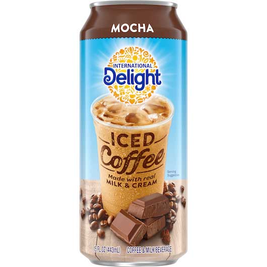 International Delight Mocha Iced Coffee, Ready-to-Drink, 15 fl oz Bottles - Rich & Creamy Coffee Experience (Pack of 12) Discount