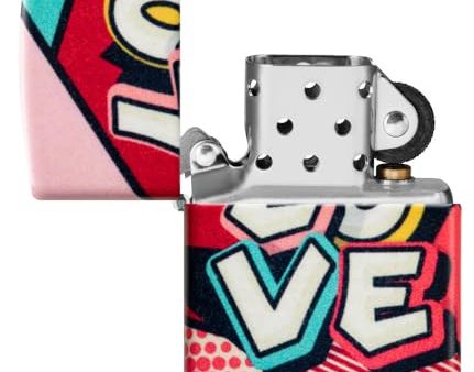 Zippo Sweet Love Design 540 Matte Pocket Lighter - Romantic & Stylish Online