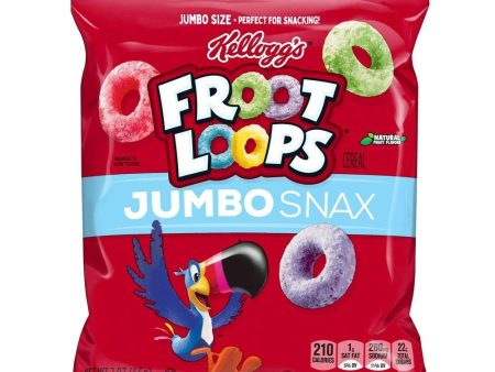 Kelloggs Froot Loops Cereal Snacks, 2 Ounce -- 6 per case. For Discount