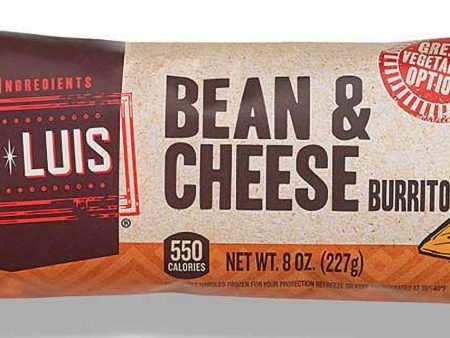 Deli Express San Luis Bean and Cheese Burrito, 8 Ounce (Pack of 10) Sale