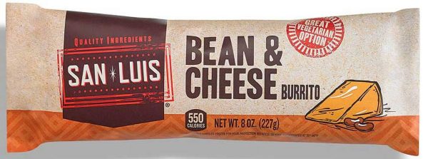 Deli Express San Luis Bean and Cheese Burrito, 8 Ounce (Pack of 10) Sale