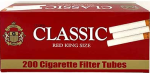 Classic Red Full Flavor King Size Cigarette Tubes 200 Count Per Box Online Sale