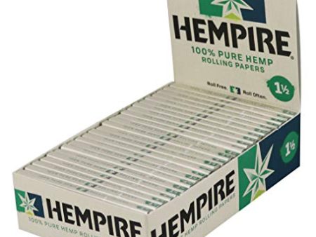 24PK Display - Hempire Hemp Rolling Papers - 1 1 2  Online