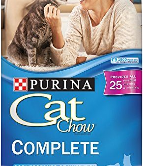 Purina Cat Chow Dry Cat Food, Complete, 3.15 Pound Bag Fashion