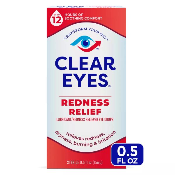 Clear Eyes, Redness Relief Eye Drops, 0.5 Fl Oz Online Sale