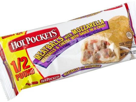 Hot Pockets Meatballs with Mozzarella Cheese 8 oz (12-Pack) Online