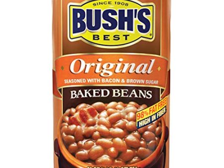 BUSH S BEST Canned Original Baked Beans 28 oz Discount